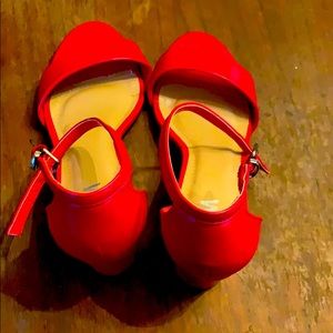 MB red heels